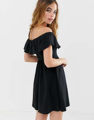 button through sundress