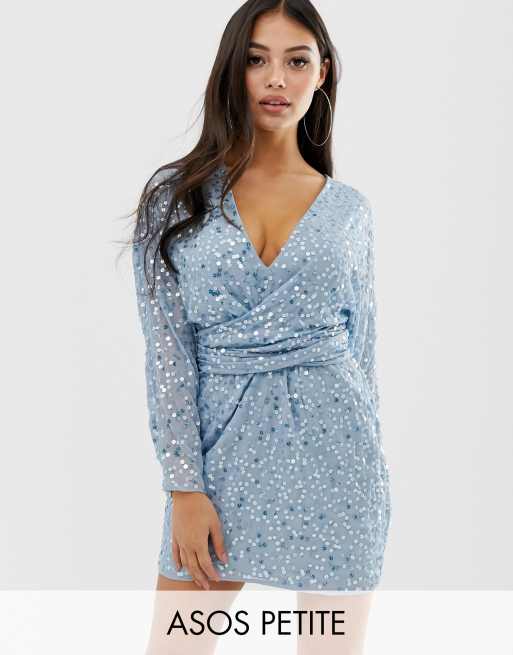 Asos scattered sequin outlet dress