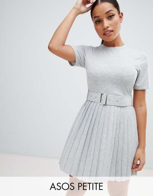 Asos pleated cheap skirt dress