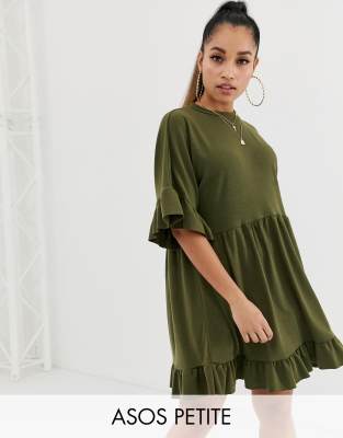asos petite smock dress