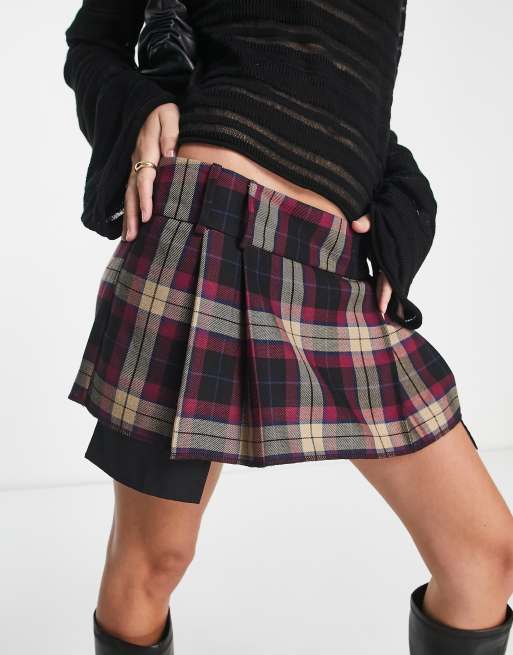 Mini 2025 kilt skirt