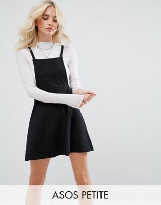 strappy pinafore dress