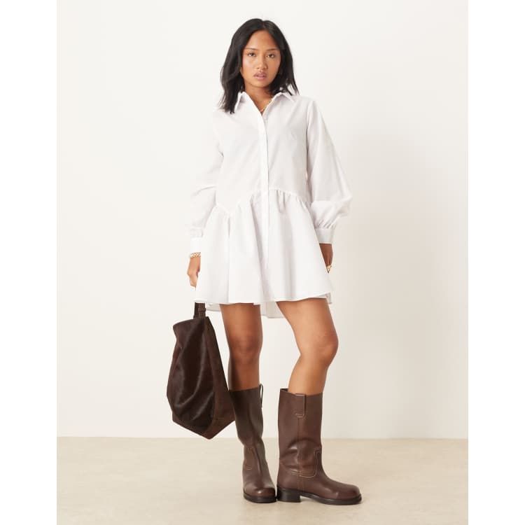 brown knit dress The Dasha Sweater Dress