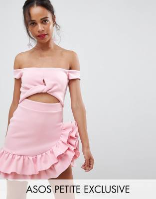 asos petite pink dress