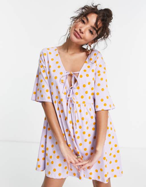 Asos petite smock clearance dress