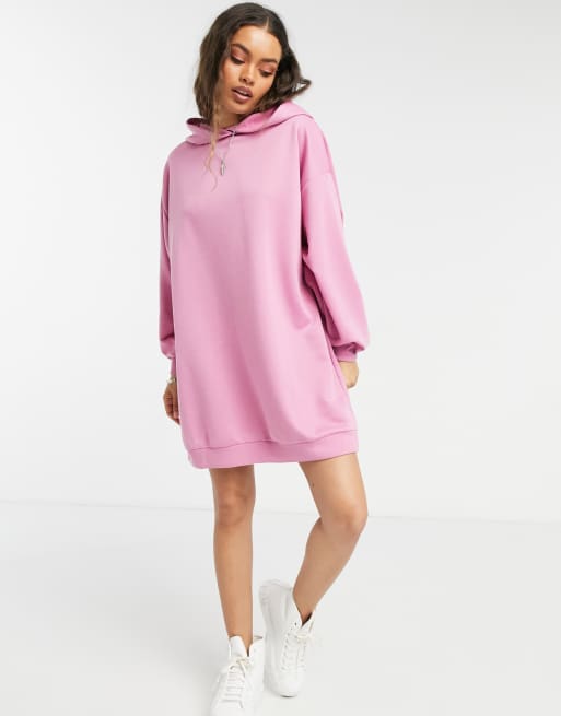 Hoodie clearance dress pink