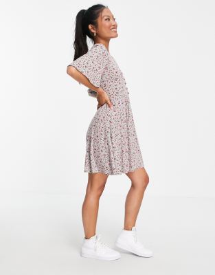 asos dusty pink bridesmaid dress