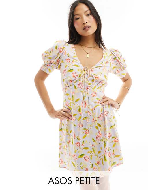 Asos petite floral dress deals