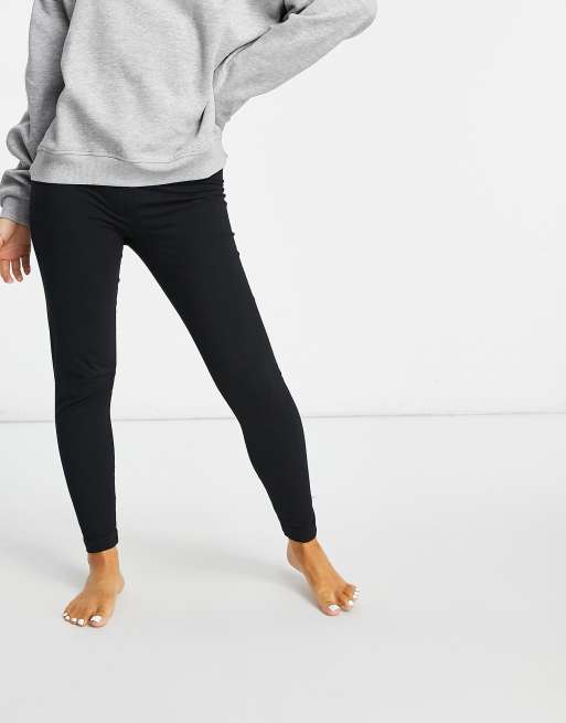 ASOS DESIGN Petite - Mix & Match - Legging de pyjama en jersey - Noir, 4 de 4