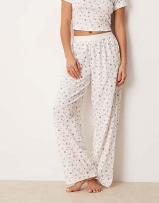 ASOS PETITE ASOS DESIGN PETITE MIX & MATCH PAJAMA PANTS 