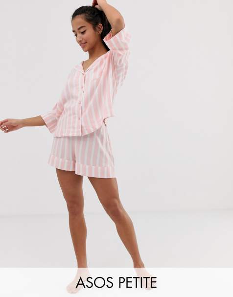 ASOS DESIGN Petite mix & match stripe pyjama short
