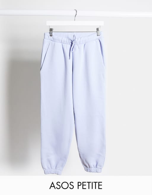 ASOS DESIGN Petite – Mixa och matcha – Blå mjukisbyxor i oversize-modell