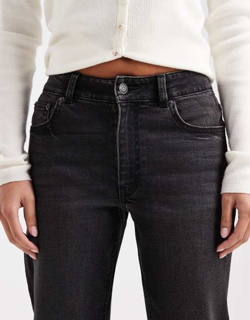 ASOS DESIGN Petite - Mom jeans slim neri, 5 di 5