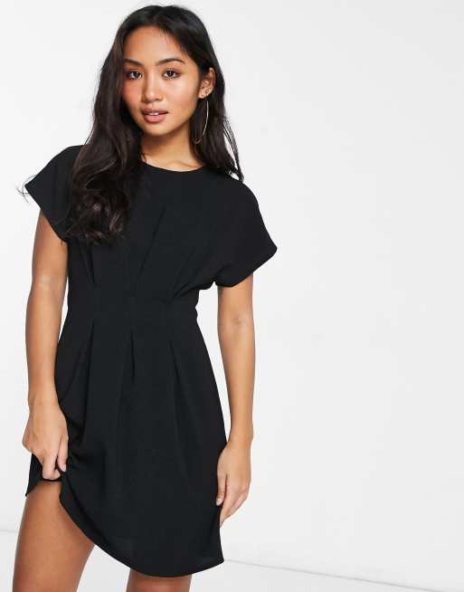 asos design nipped in waist mini dress ASOS Design - Mini Dress - Women - Polyester - 2 US