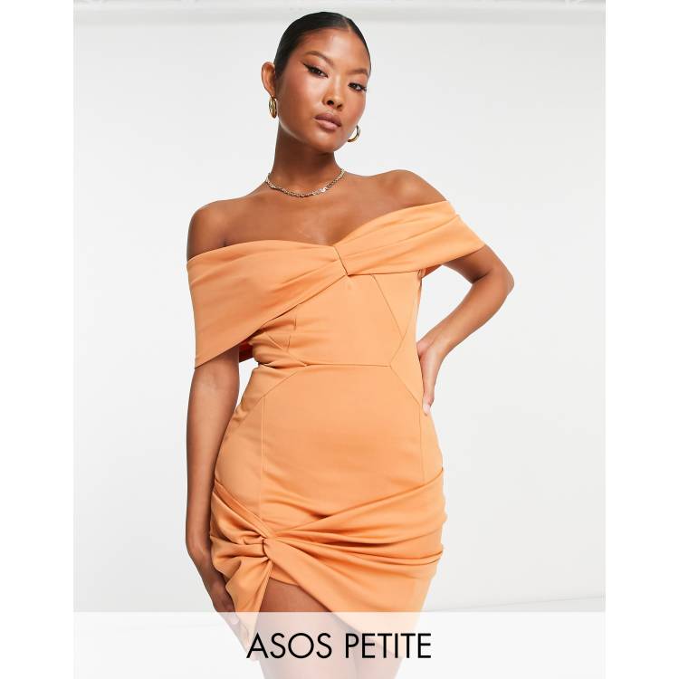 Apricot best sale bodycon dress