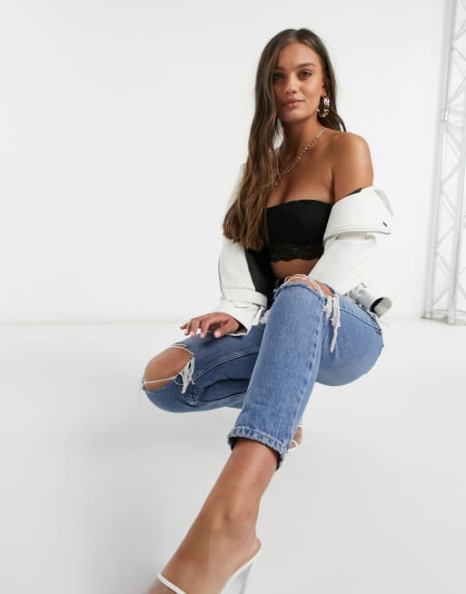 Jacket off the on sale shoulder