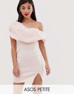 bardot one shoulder dress