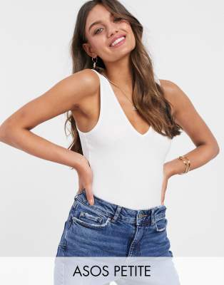 cotton v neck vest