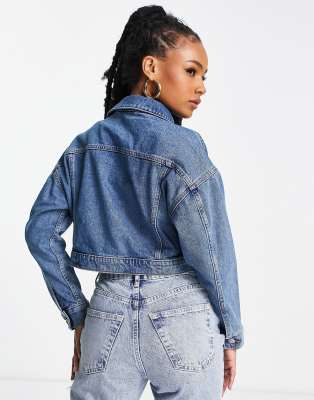 Asos petite denim clearance jacket