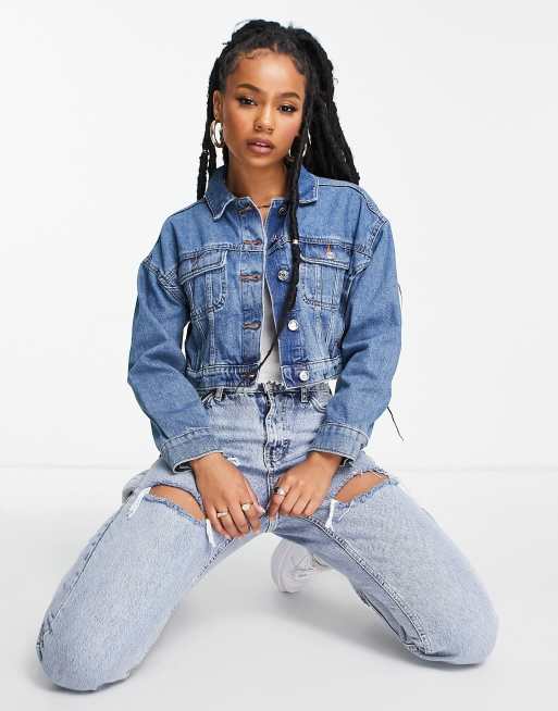 Petite best sale jean jacket