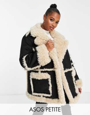 Petite aviator coat sale