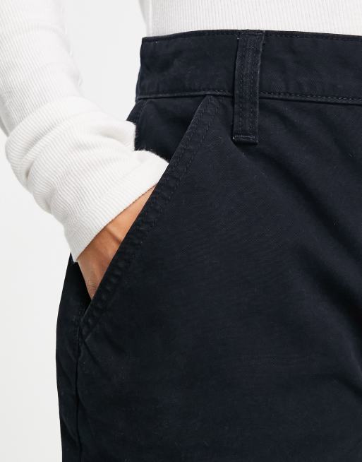 ASOS DESIGN Petite oversized cargo pants with multi pocket in black, 4 of 4