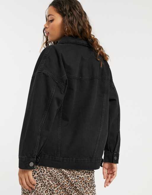 Asos petite denim on sale jacket