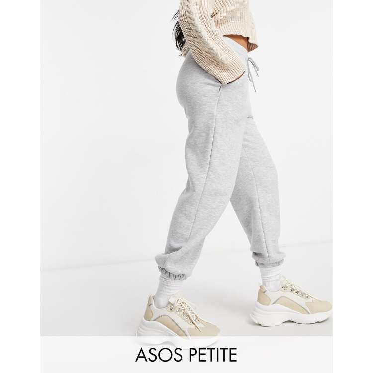 ASOS DESIGN Petite oversized jogger in grey