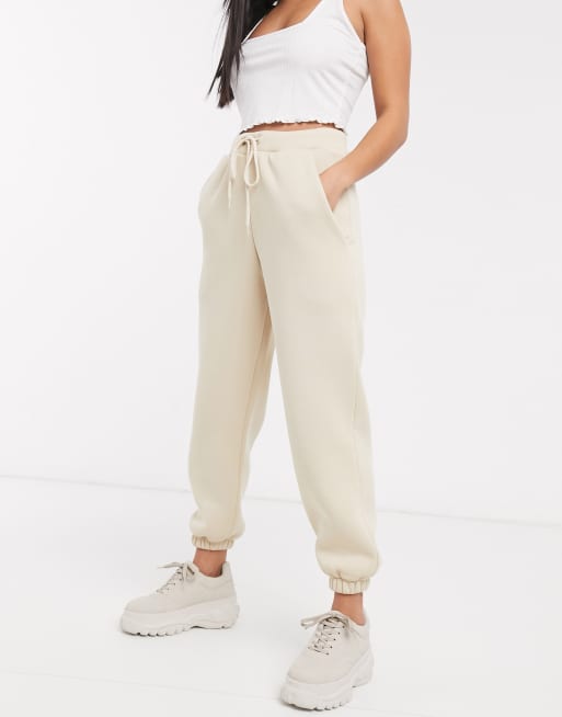 Petite store oversized joggers