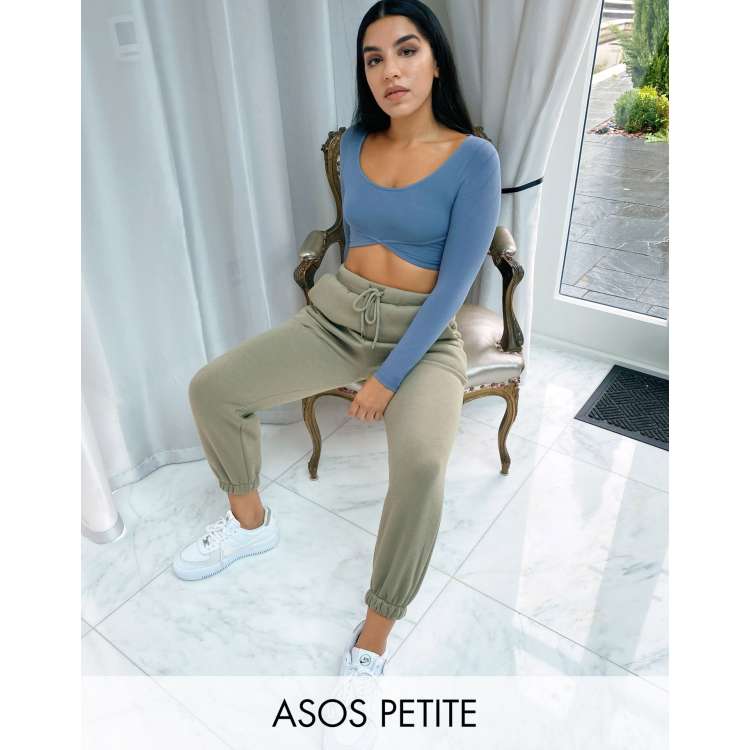 Asos design best sale petite oversized jogger