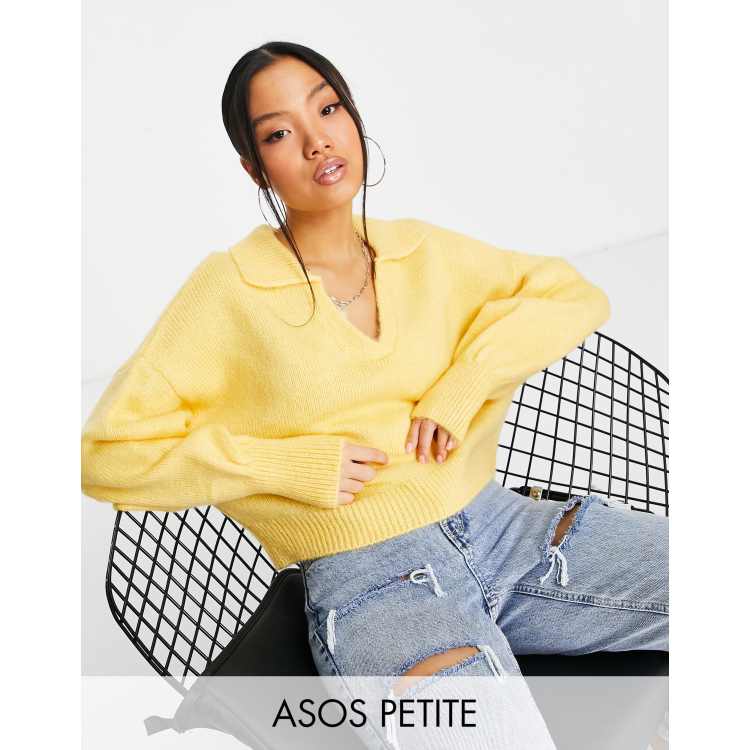 メーカー供給 ASOS Petite エイソス ASOS DESIGN Petite open knit cut