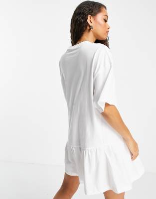 petite cotton t shirt dress