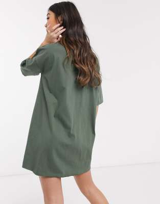 oversized t shirt dress with pockets