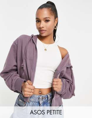 asos petite hoodie
