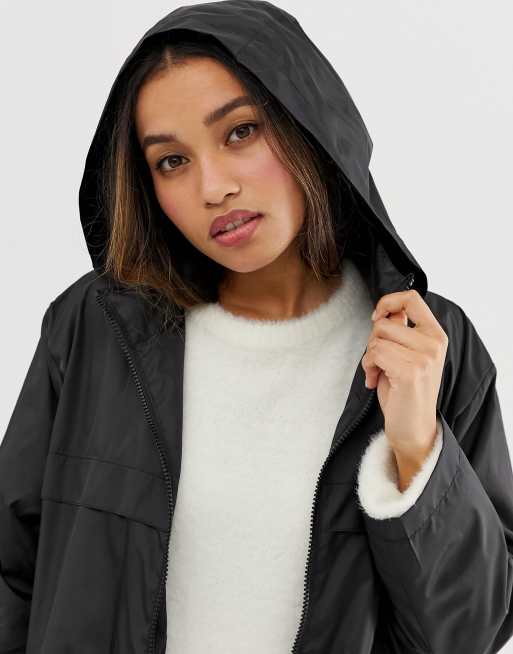 ASOS DESIGN Petite pac a mac jacket ASOS