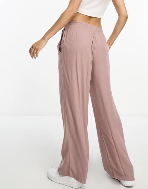 ASOS DESIGN Petite - Pantalon à enfiler - Vison, 3 de 4