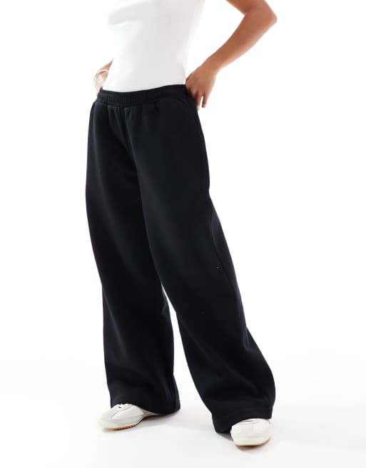 ASOS DESIGN Petite - Pantalon de jogging ample à envers brossé - Noir, 5 de 5