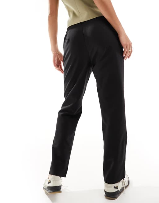 ASOS DESIGN Petite - Pantaloni sartoriali slim dritti neri alla caviglia, 4 di 5