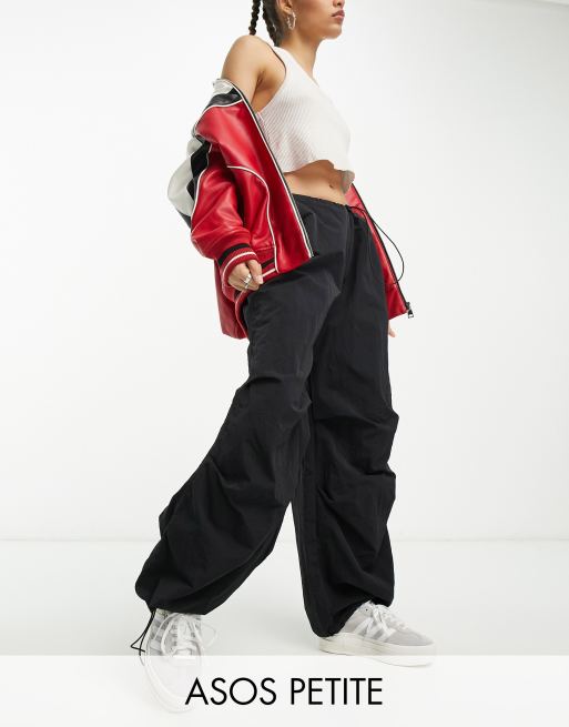 Petite Parachute Cargo Pants