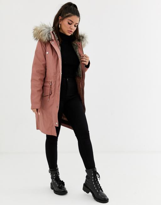 Petite parka sales