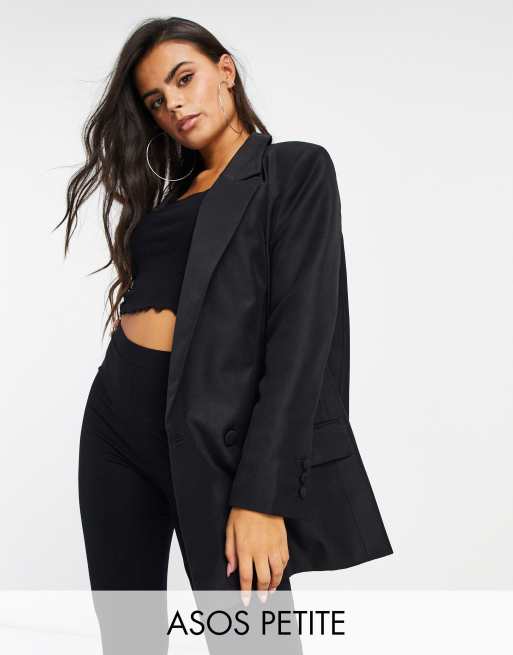 ASOS DESIGN Petite perfect blazer in black | ASOS