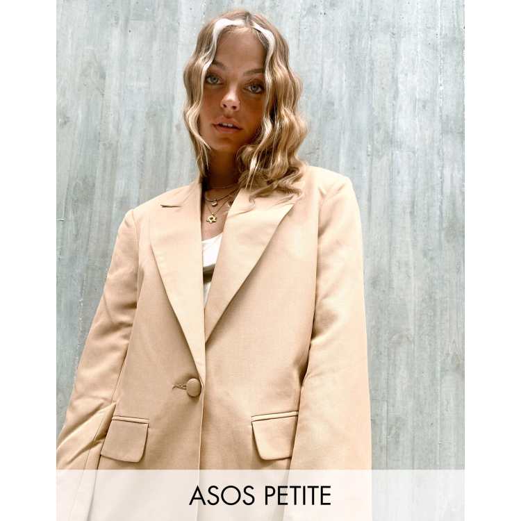 ASOS DESIGN Petite perfect blazer in camel ASOS