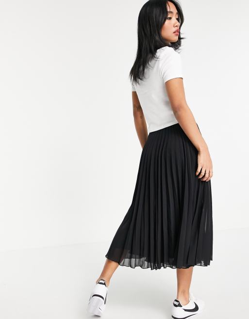 Women's petite 2025 pleated skirt