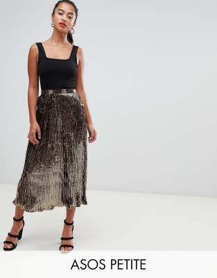 asos petite midi skirt