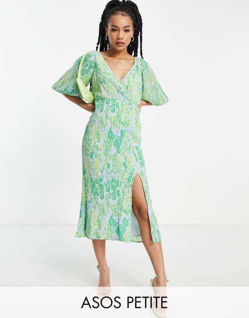 Asos store plisse dress