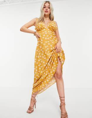 decjuba mustard dress