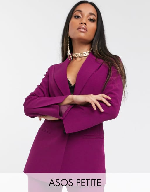 Asos on sale purple blazer