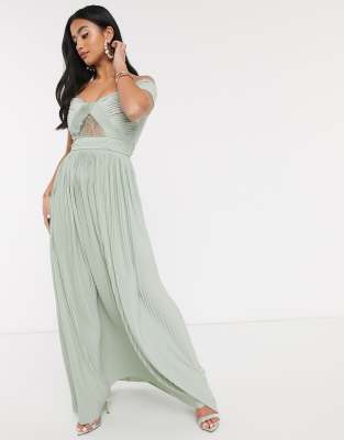 off the shoulder maxi dress petite
