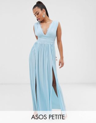 asos blue maxi