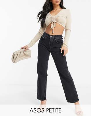 petite straight leg jeans